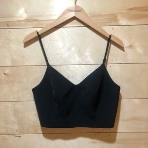 Keepsake black crop top